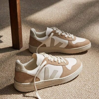Veja v-10 white natural sahara Sneakers