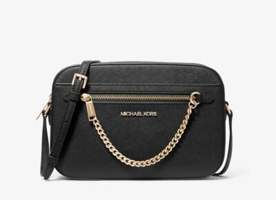 MICHAEL KORS Jet Set Large Saffiano Leather Crossbody Bag