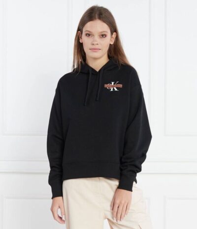 Calvin Klein Jeans Boxy Fit Polyester Hooded