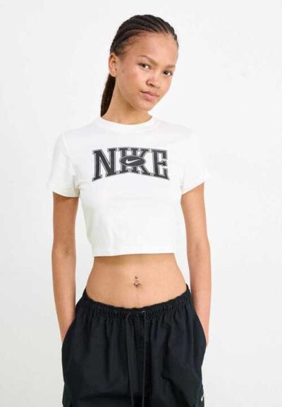 Nike Sportswear SLIM CROP TEE STREET - T-shirt with print