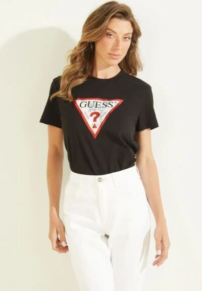 Guess CLASSIC LOGO TEE - T-shirt with print