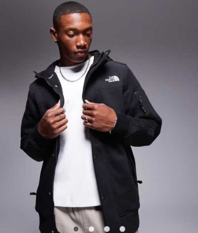 The North Face Highrail fleece insulated hooded jacket