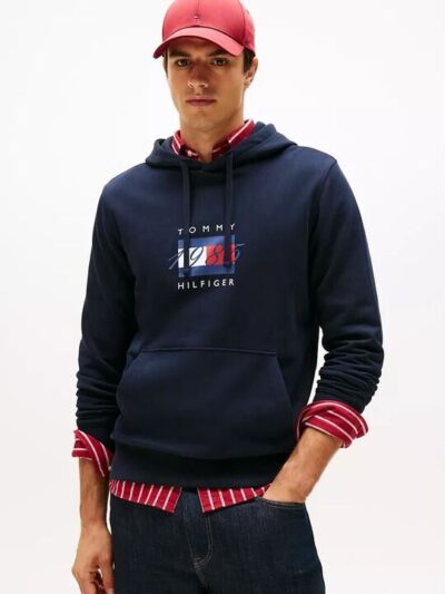 Tommy hilfiger 1985 Flag Graphic Hoodie