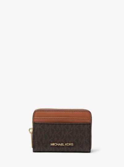Michael kors Jet Set Travel Medium Logo Zip-Around Card Case