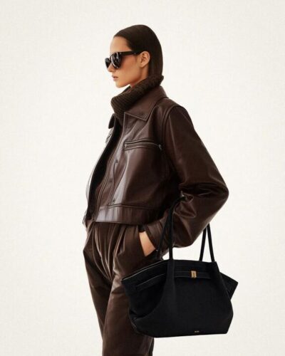 Jw pei Hana Medium Faux Suede Tote Bag