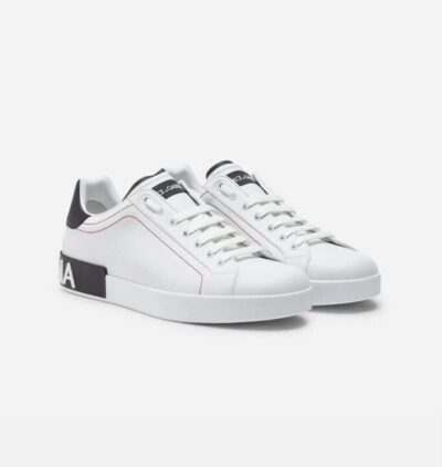 Dolce & gabbana dauphine white black sneaker