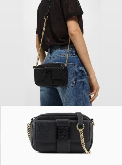 Armani exchange Mini shoulder bag with logo