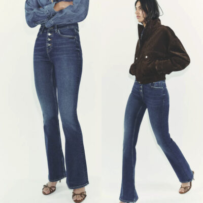 Zara Z.06 HIGH-WAIST FLARE JEANS