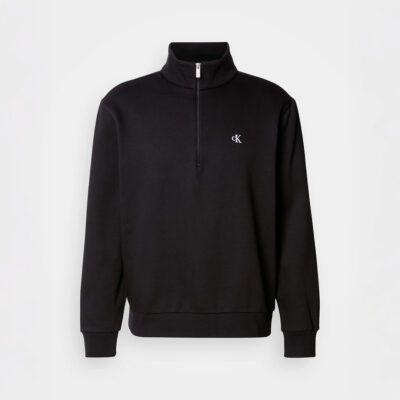 Calvin Klein Archive Logo Fleece Quarter Zip Sweatshirt