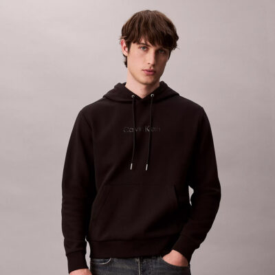 Calvin klein Fleece Standard Logo Graphic Hoodie