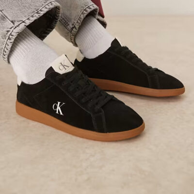 Calvin Klein Jeans Suede Low Profile Trainers