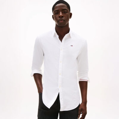Tommy Jeans SLIM STRETCH OXFORD SHIRT