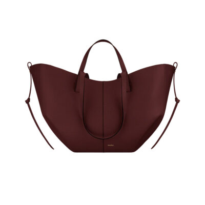 Polene  Cyme Mini Grainy Black Cherry Edition