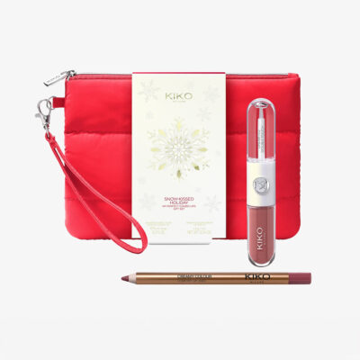 KIKO Milan SNOW-KISSED HOLIDAY MY PERFECT COMBO LIPS GIFT SET - Make up kit