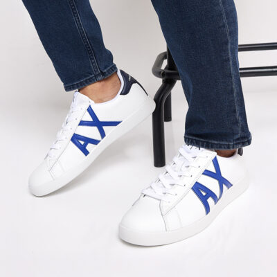 Armani Exchange Logo Detail Low Top Sneakers