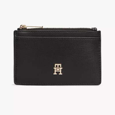 Tommy hilfiger Monogram Logo Zip Cardholder