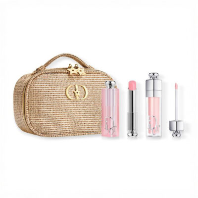Dior Addict Lip Balm, Gloss, and Beauty Case Set