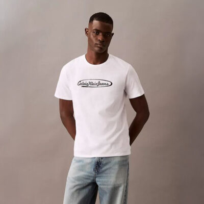 Calvin klein CKJ Lasso Graphic Crewneck T-Shirt