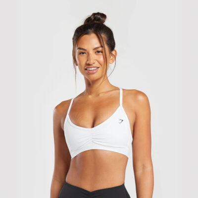 Gymshark RUCHED STRAPPY SPORTS BRA