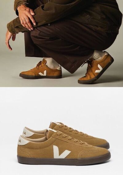 Veja volley natural suede eagle