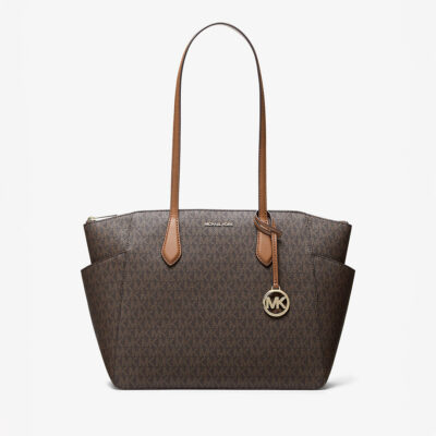 MICHAEL KORS  Marilyn Medium Signature Logo Tote Bag